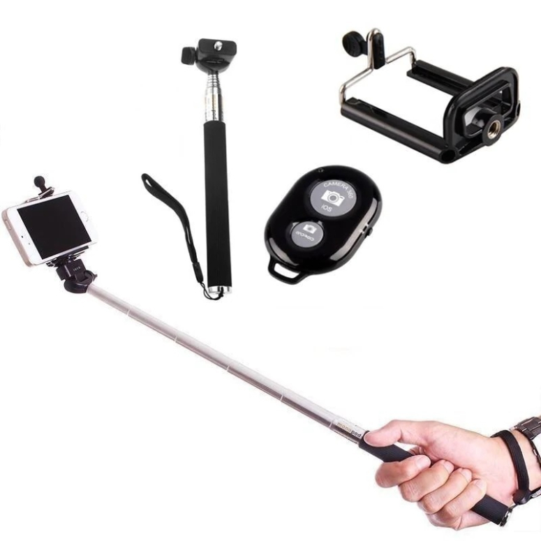 PALO SELFIE CON BLUETOOTH Y TRIPODE