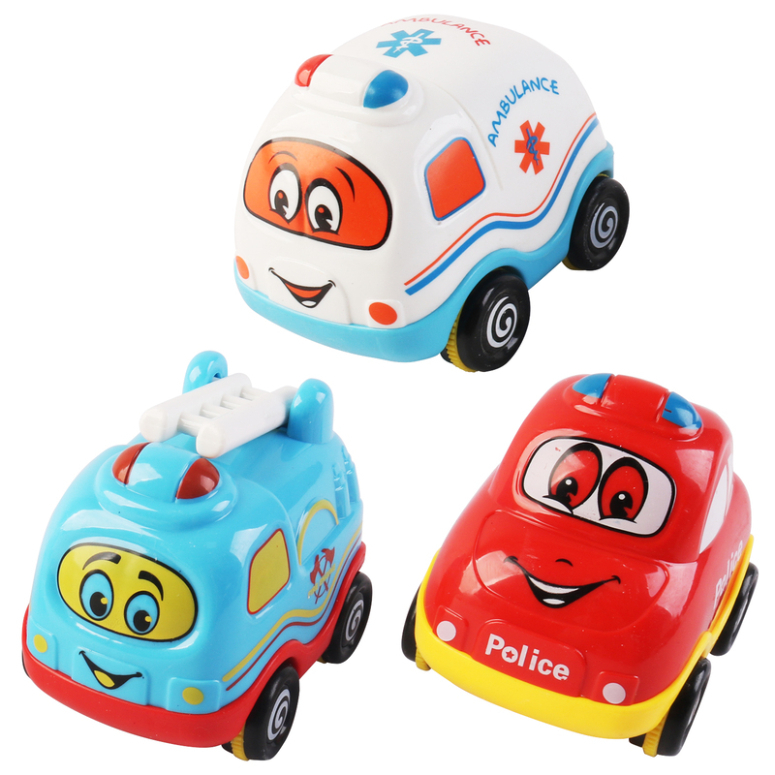 SET 3 AUTOS COLORES
