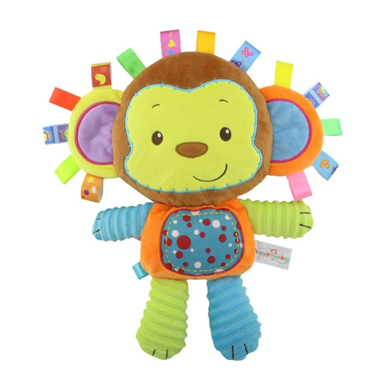 PERRO DE PELUCHE TEXTURAS PARA BEBE