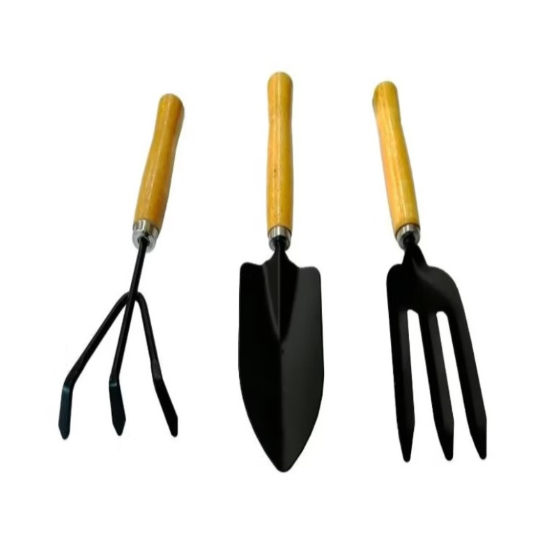 SET DE 3 HERRAMIENTAS PARA JARDIN 26 X 6 CM